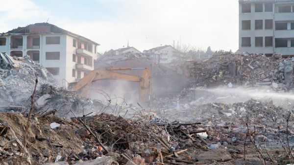 Apartment Demolition in Ellensburg