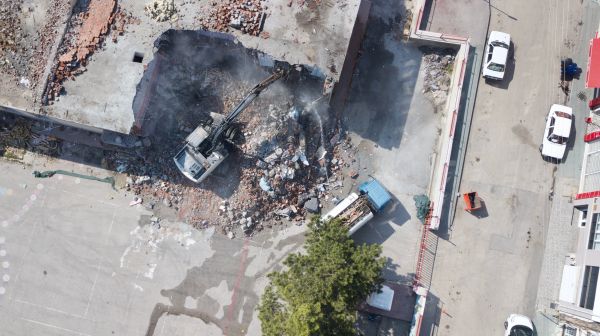 Foundation Demolition in Ellensburg