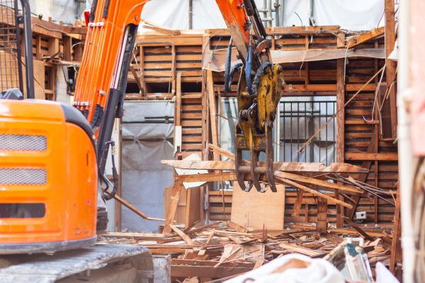 Cabin Demolition in Ellensburg