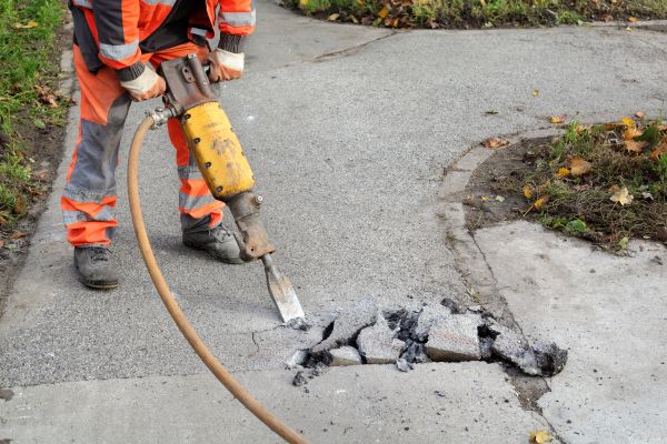 Concrete Sidewalk Removal in Ellensburg